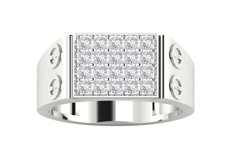 Walter Gents diamond ring in 18k Gold
